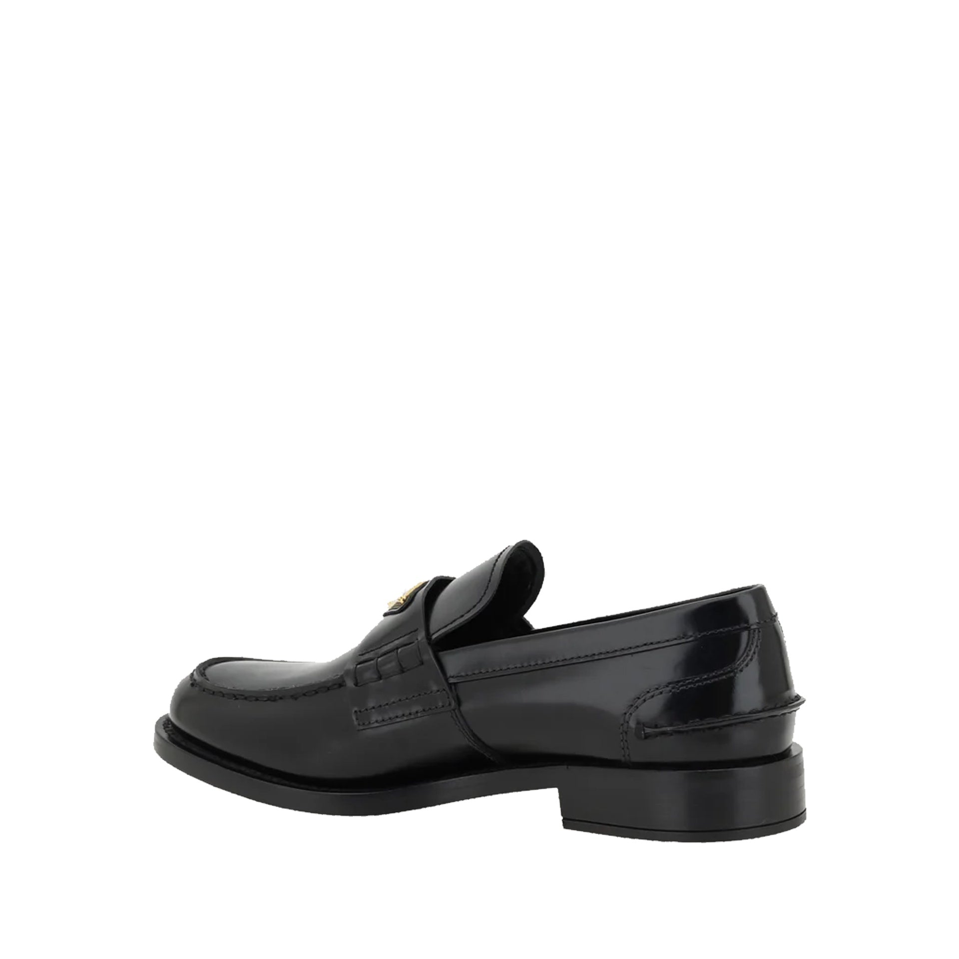 P116JD- Prada Logo Loafers