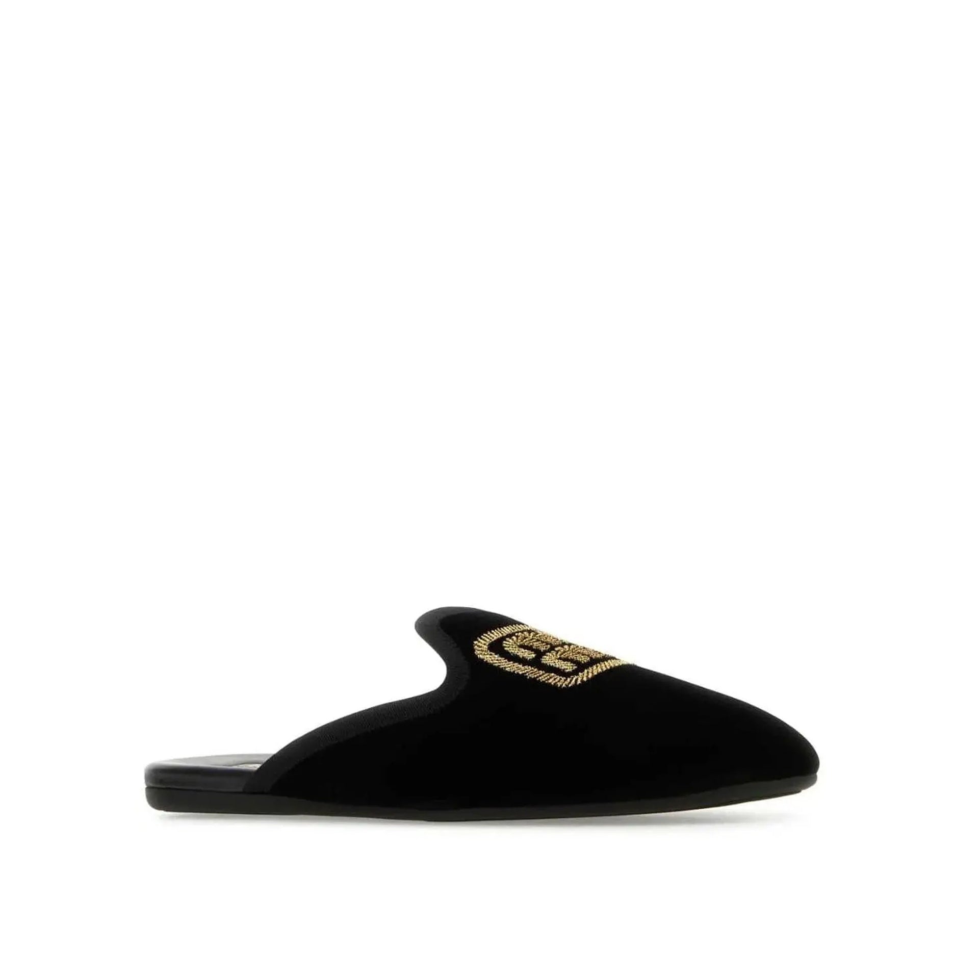 Miu Miu Logo Embroidered Slip-On Mules - WOMEN SHOES - Miu Miu - Jammy Dude