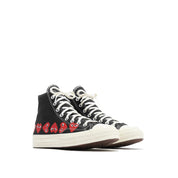 Comme Des Garçons Play x Converse Multi Heart High Top Sneakers