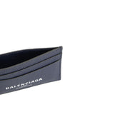 P116JD-Balenciaga Leather Logo Card Holder