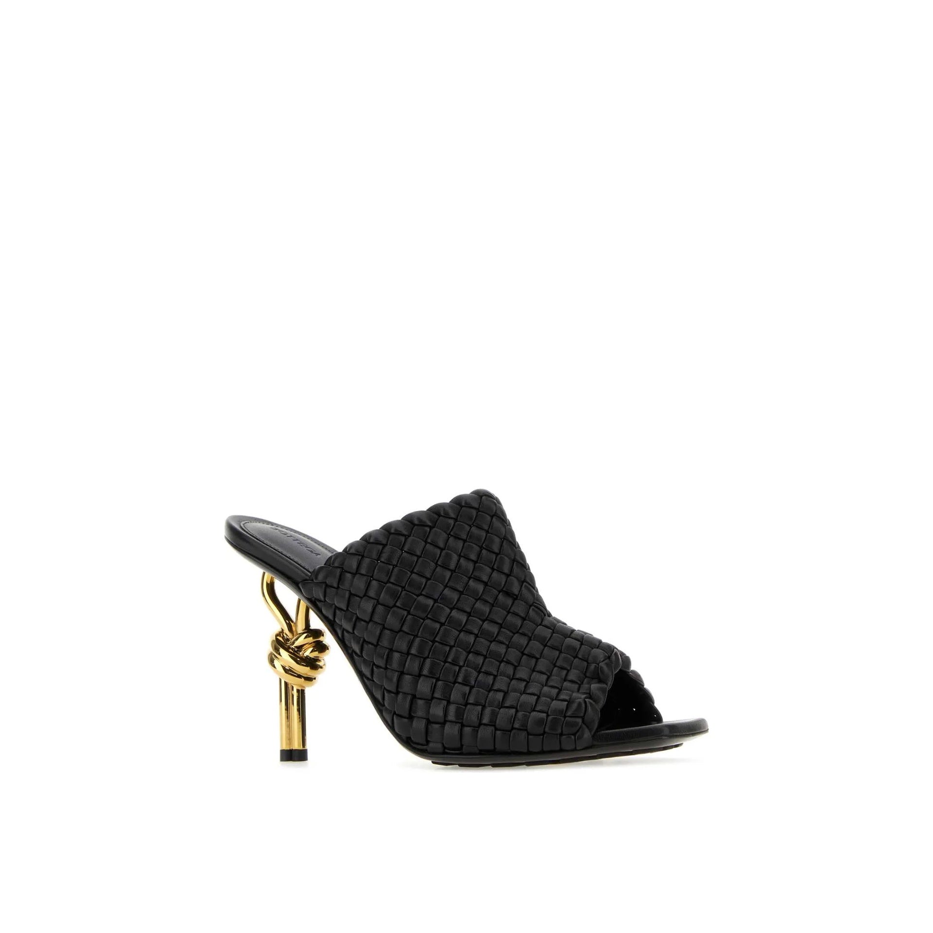 Bottega Veneta Leather Knot Mules