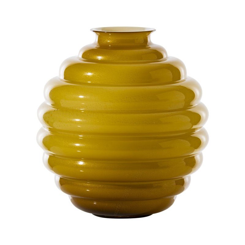 VASO DECO TE -707.10- foglia oro int pagliesco - VENINI - Jammy Dude