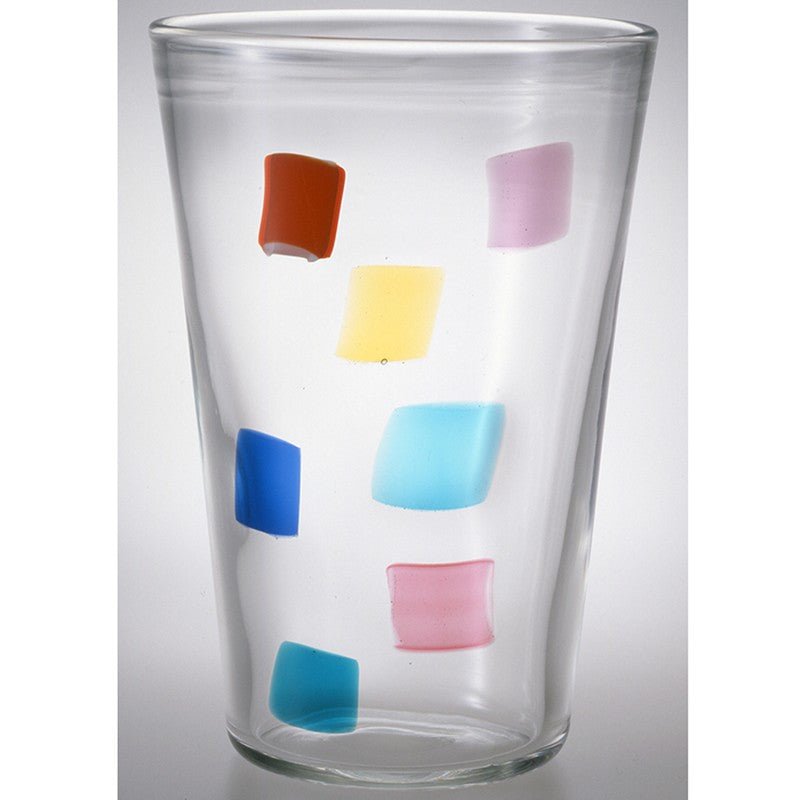 VASO CONICO CON TESSERE -009.73- multicolore - VENINI - Jammy Dude